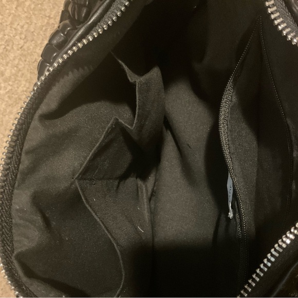 Sincerely Jules Woven Black Shoulder Bag - Picture 5 of 5